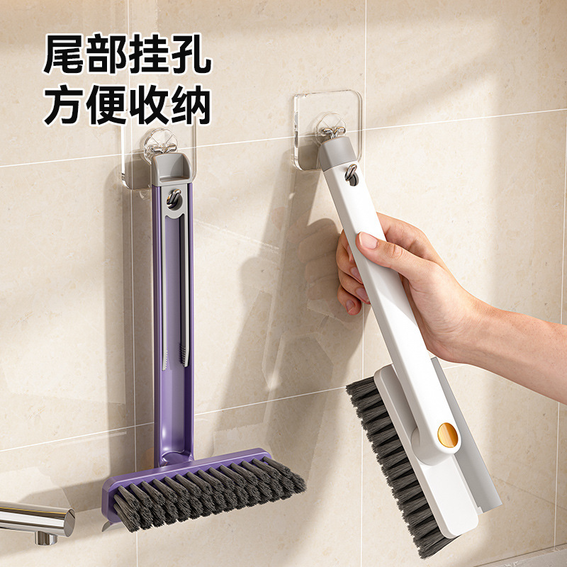多機能浴室隙間清掃ブラシ死角なしトイレ床洗面台プール回転ブラシ|undefined
