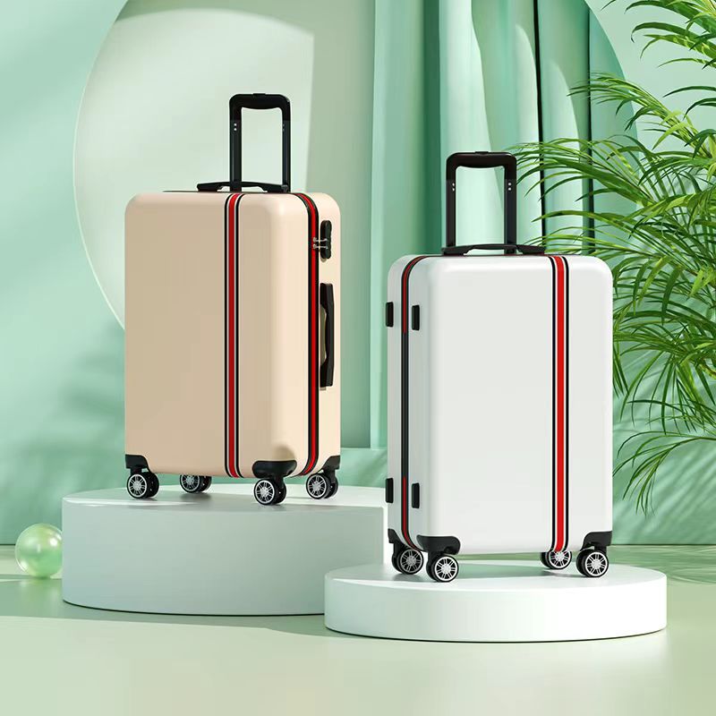 Unisex luggage 20 inch trolley suitcase for women with large capacity 24 sturdy small travel suitcase_voghion.com