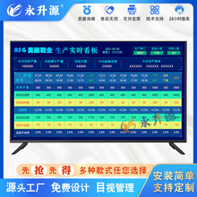 工厂管理数字化分析系统看板车间安灯呼叫mes液晶电子显示屏