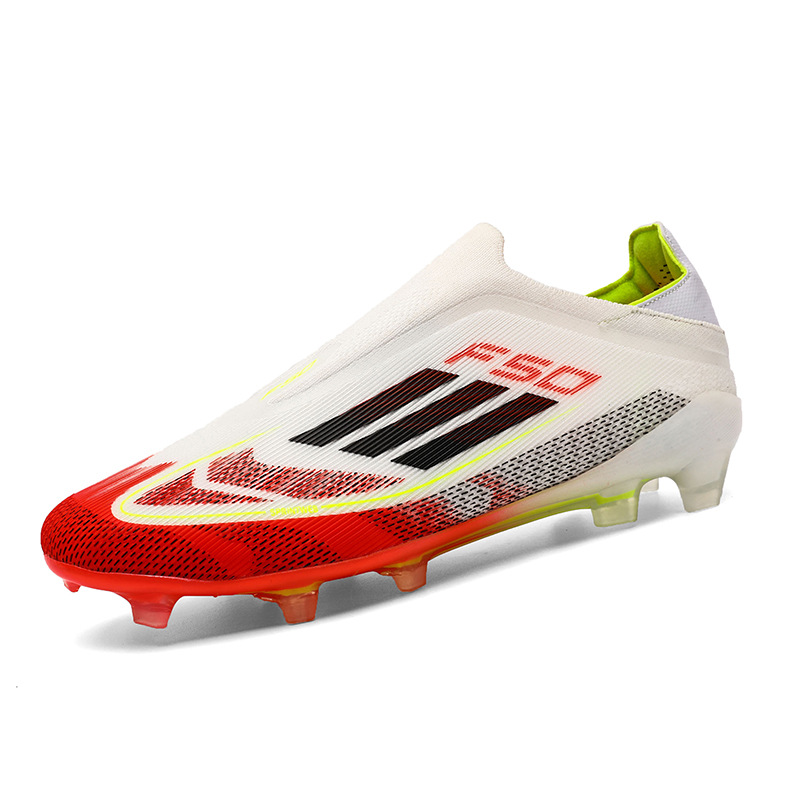 2025 nuevos zapatos de fútbol antideslizantes para hombres y mujeres clavos de hierba transfronterizos fábrica de jóvenes venta directa fabricantes mayoristas