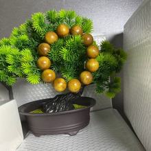 正宗四川金丝楠木手串2.0文玩手持新中式冷门小叶金丝楠108颗佛珠