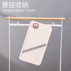 ECHO Japan imported household kitchen manual vegetable cutter plastic hanging kohlrabi slicer planer