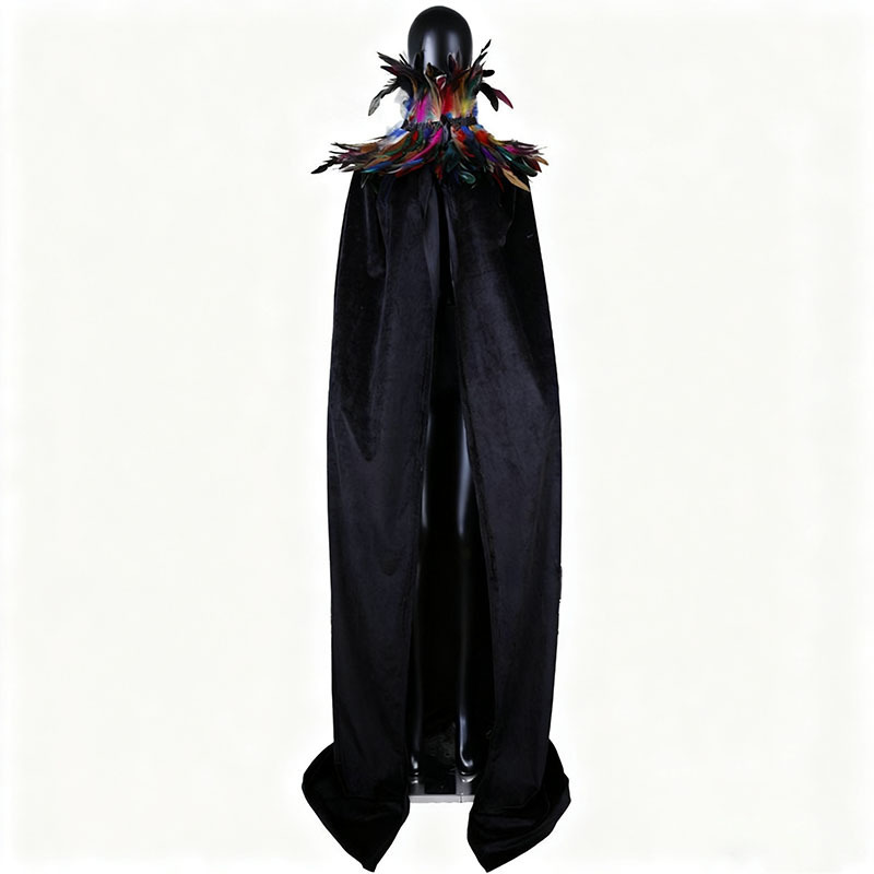 Amazon Carnaval Shalf Wrestler Capa Campeón Pluma False Collar Shower Halloween Ball TK