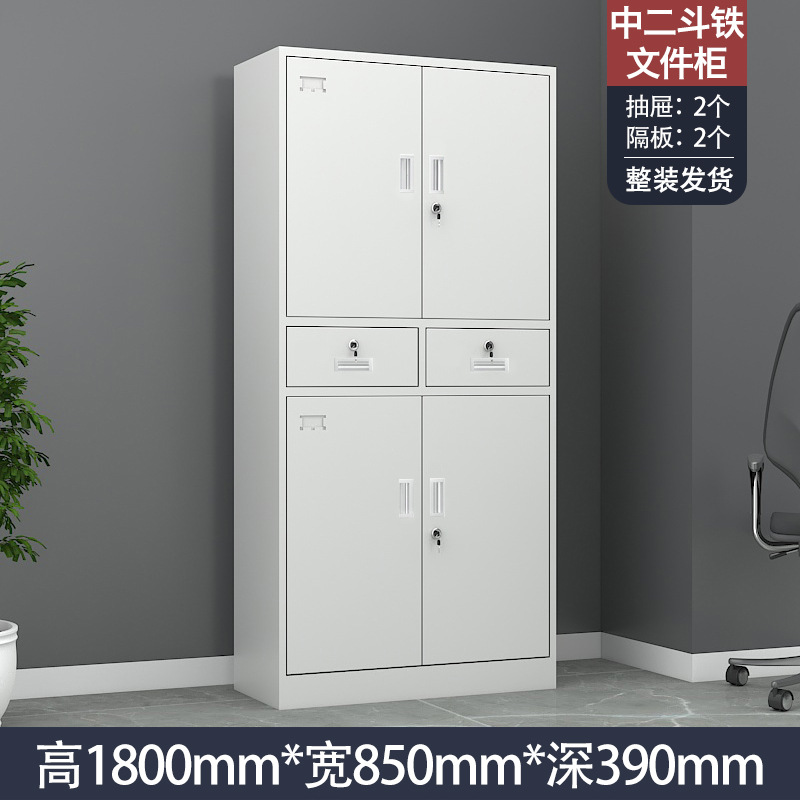 두 개의 버킷 철제 도어 캐비닛◆정직한 상인-1.31mm