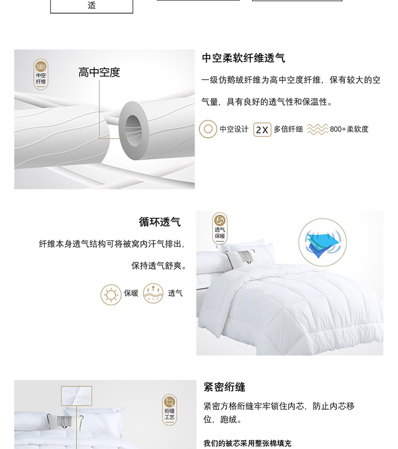 一级仿鹅绒被芯_04