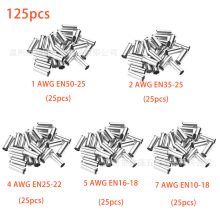 125pcs AWG�ǽ^�������~���Ӷ���ϵ�У��m���1/2/4/5/7늾���|
