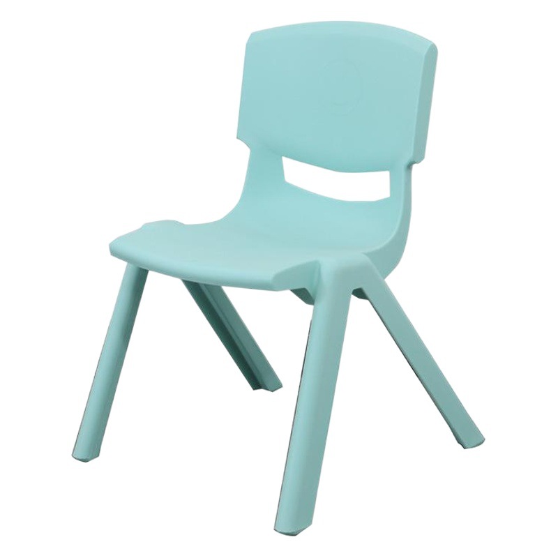 Kindergarten Chair Children's Backrest Desk and Chair Thickened Plastic Baby Stool Household Student Writing Chair