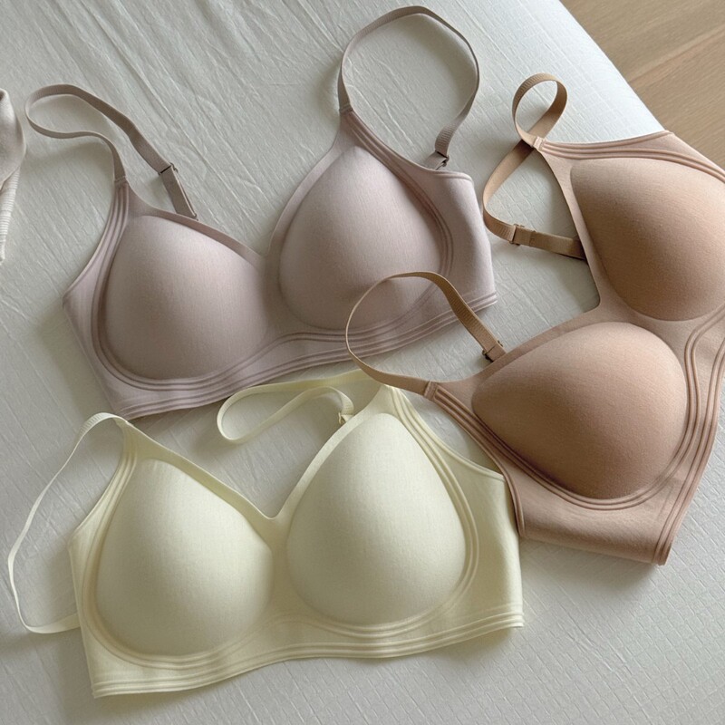 Original 90.5% Modal Air Cup Comfortable Seamless Spring/Summer Breathable Invisible Bra with Lift and Support Original 90.5% Modal Air Cup Comfortable Seamless Spring/Summer Breathable Invisible Bra with Lift and Support