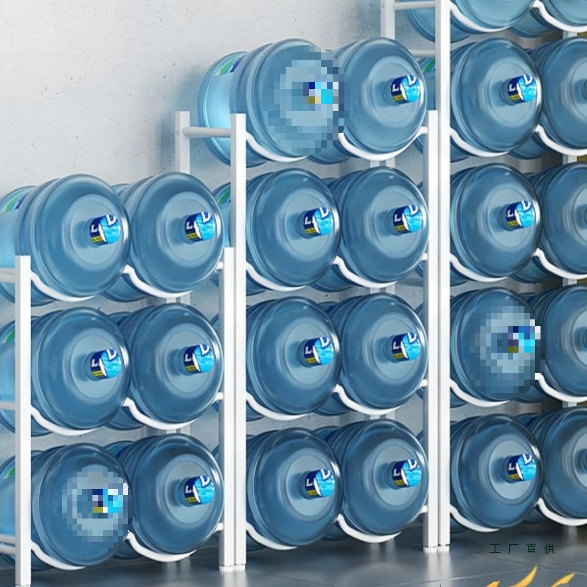 水桶架大桶矿泉水收纳架办公室饮水机纯净水支架桶装水放置物架子