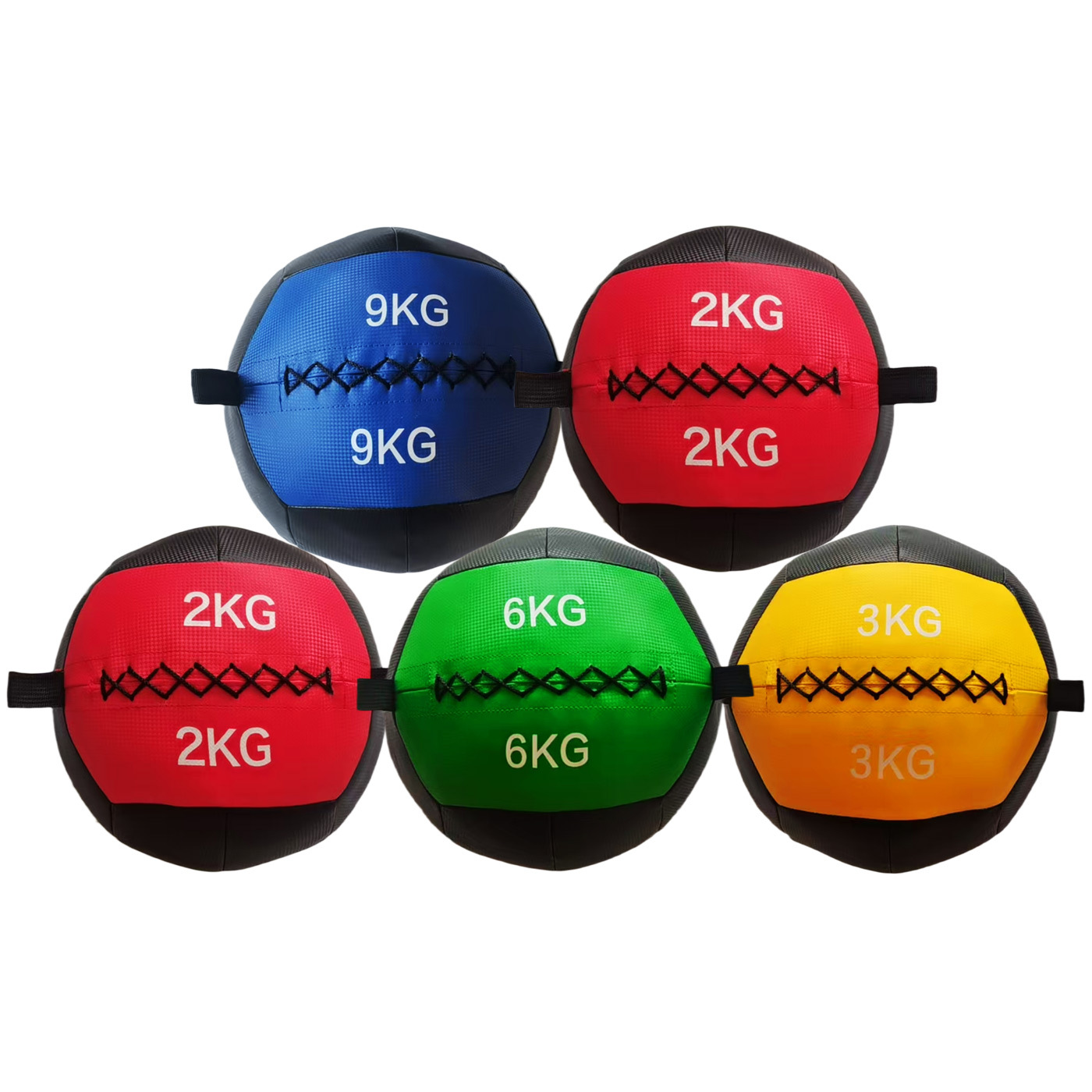 Pelota medicinal para Fitness, pelota medicinal suave para entrenamiento deportivo para adultos y niños, pelota medicinal de rehabilitación no elástica, pelota medicinal de equilibrio, pelota de pared