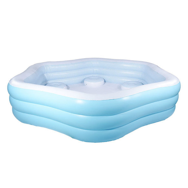Inflatable swimming pool