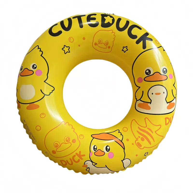B.Duck, детский надувной водный плавательный круг, мультяшные стразы с бабочкой для плавания, увеличенная толщина