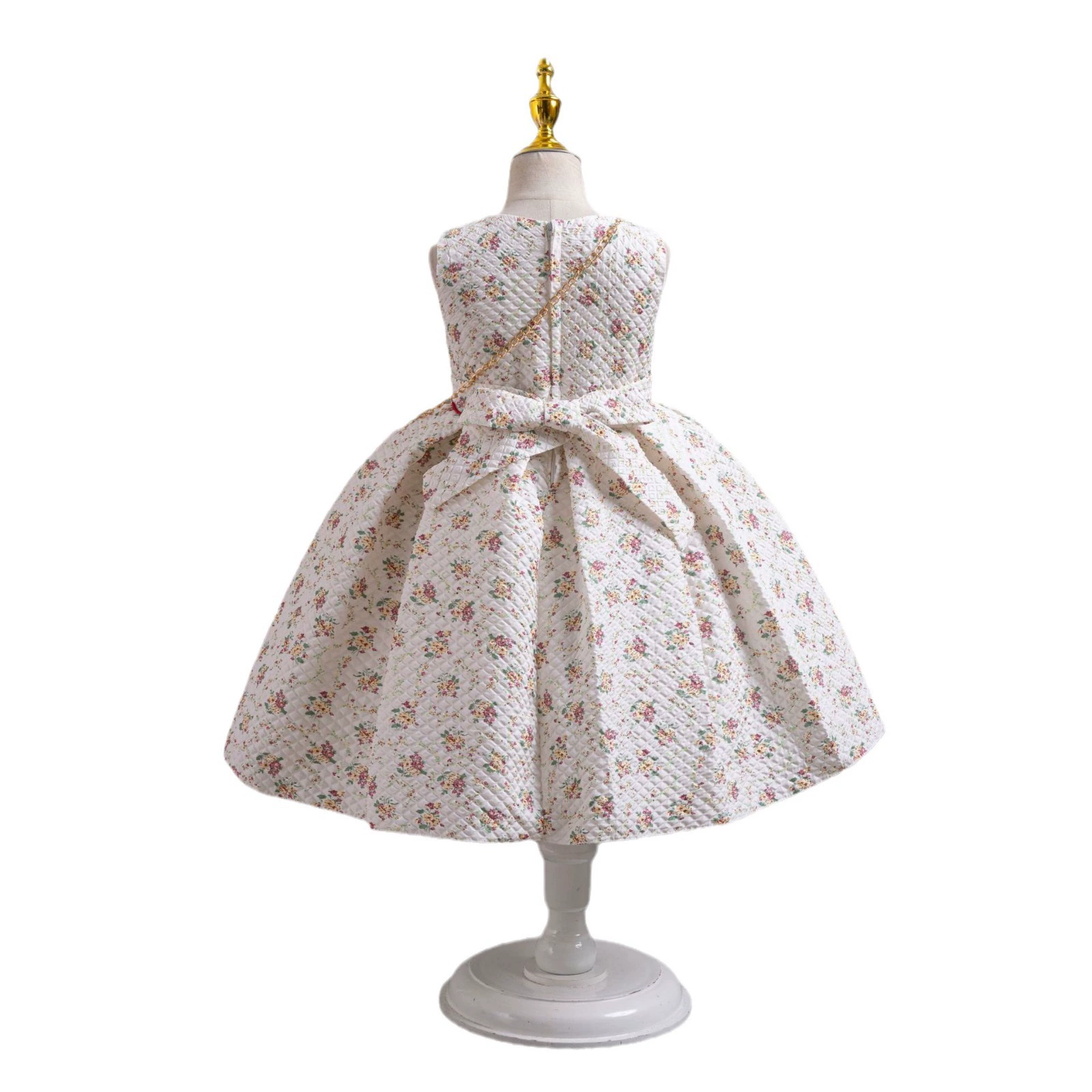 Children's set, shiffon dress, long-sleeve, small princess costume, for import, 3 piece set