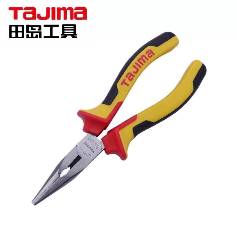 Tajima TAJIMA 1203 - 2207 Tricolor Handle 8 pulgadas pinzas de punta image 3