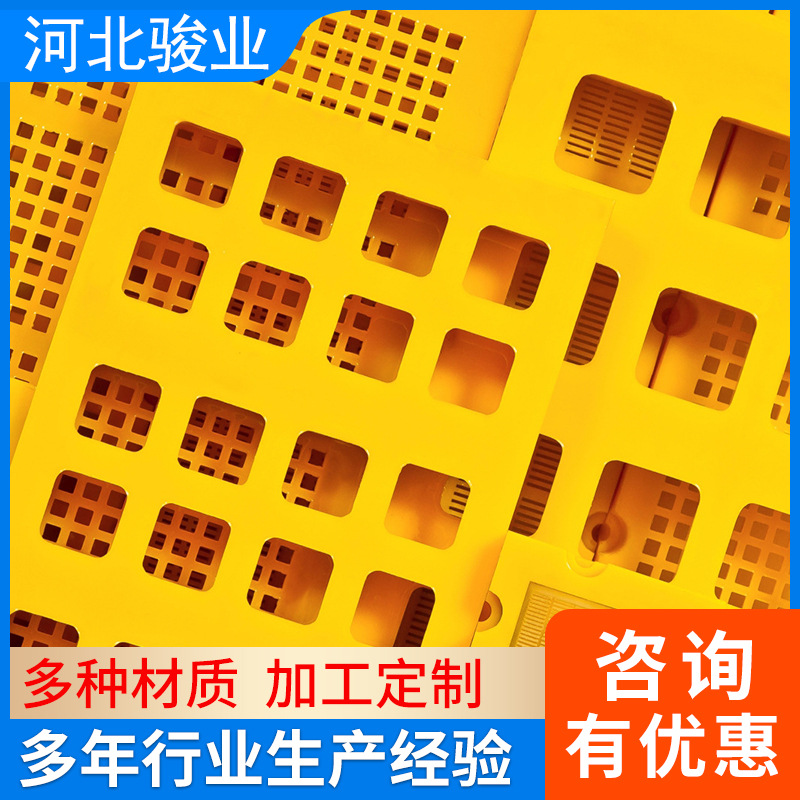 聚氨酯筛网脱水筛分筛板震动筛板网聚氨酯筛板矿山洗煤厂振动筛板