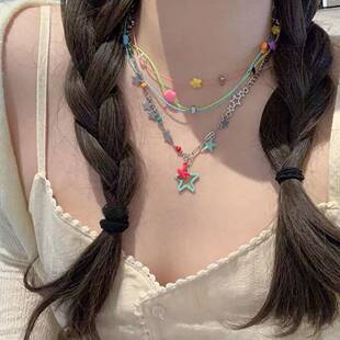 ��Ͱ���ɫ������ײɫ�ɐ�y2k�B���i�С��choker�������
