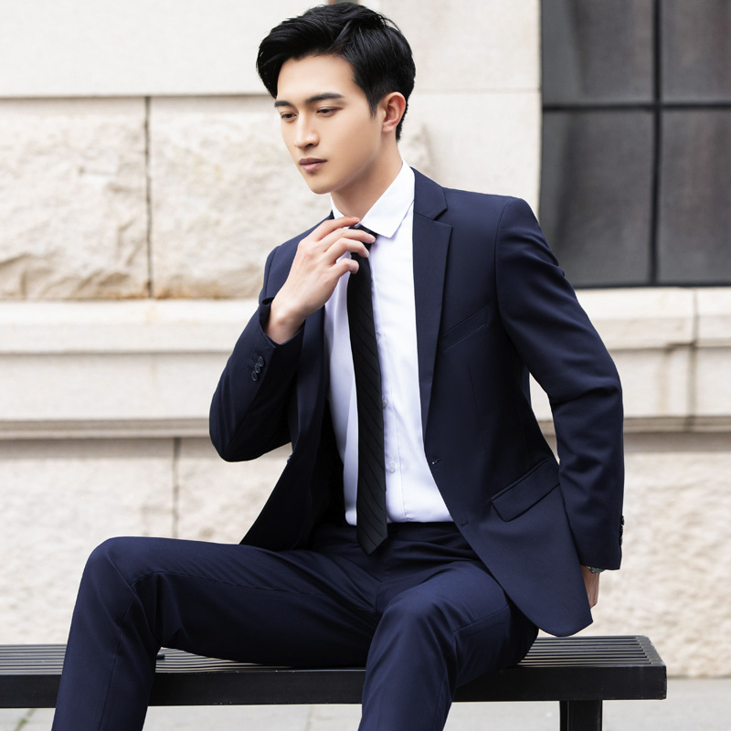 Traje traje de los hombres mejor hombre traje hermanos traje chaqueta novio boda negocio casual profesional traje formal otoño