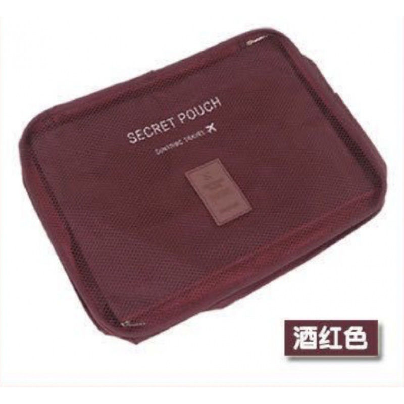 Directo de fábrica al por mayor de almacenamiento de viaje de seis piezas bolsa de almacenamiento de ropa de organización bolsa de almacenamiento de 6 piezas conjunto