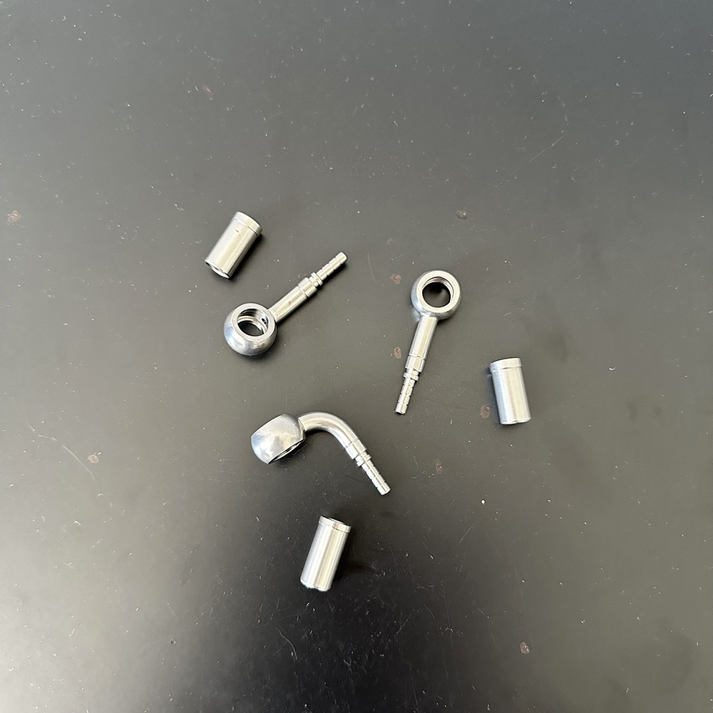 Motorcycle Hydraulic Oil Pipe 10mm Stainless Steel 0-28-90 Degree Braided Brake Clutch Oil Pipe Joint