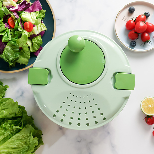 Household vegetable dehydrator salad spinner kitchen sink fruit drain basket salad dehydrator wholesale