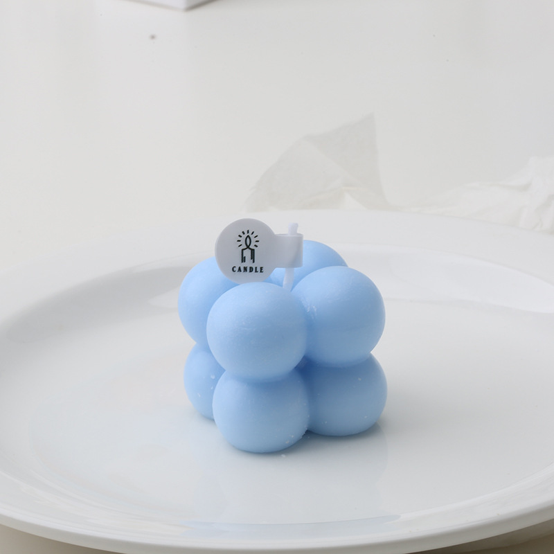 Pequeño cubo de Rubik, velas de aromaterapia, regalos de cumpleaños, recuerdos creativos hechos a mano, fragancias, velas de aromaterapia al por mayor