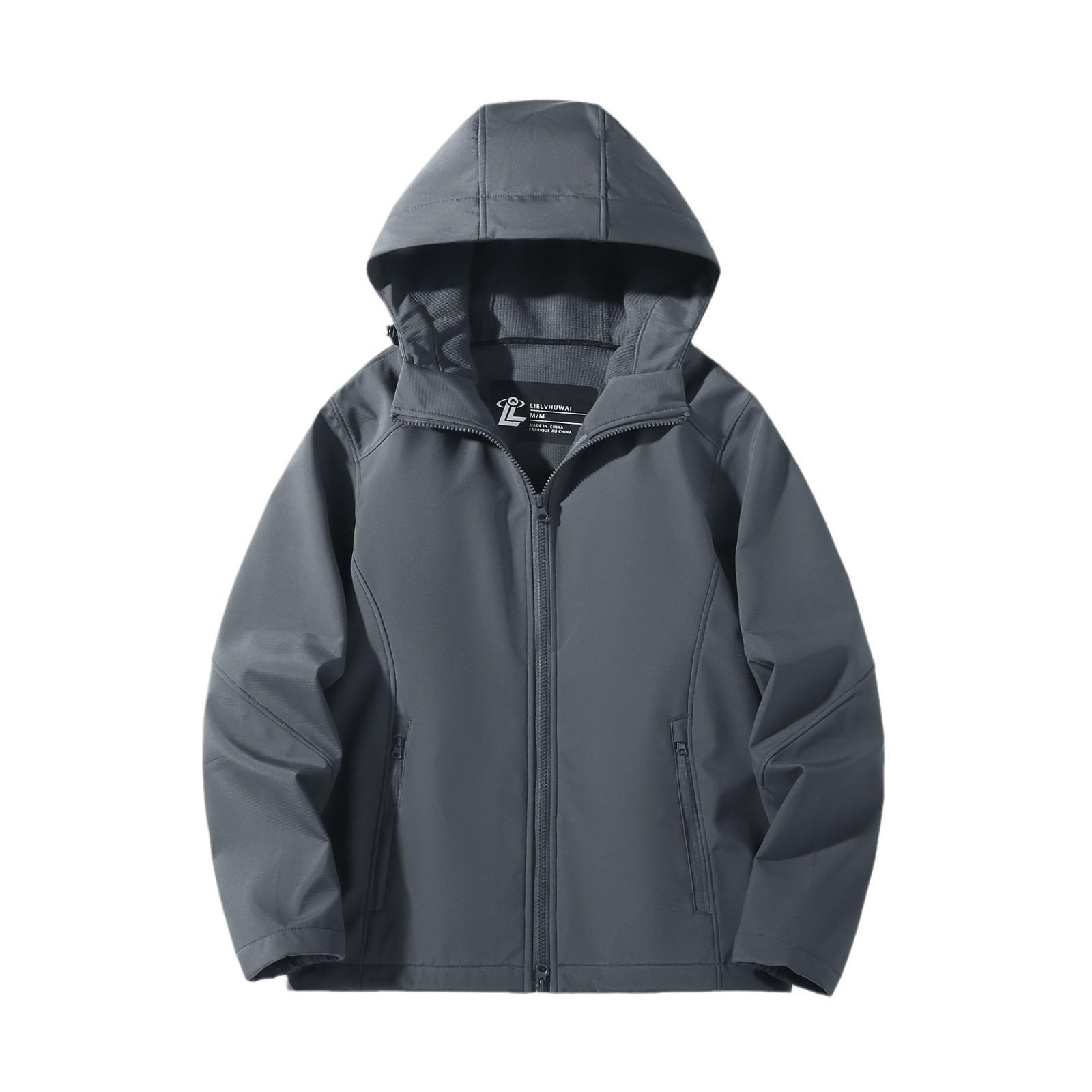 2024 new thin charge clothing hooded logo pattern windproof waterproof group clothing Goltes wholesale