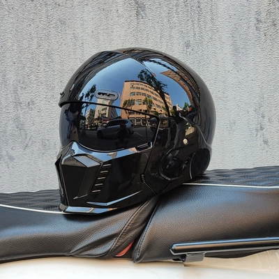 Men and Women, Scorpion Helmet Combination, Motosiklet dəbilqələri - m-bright-black-black-tea