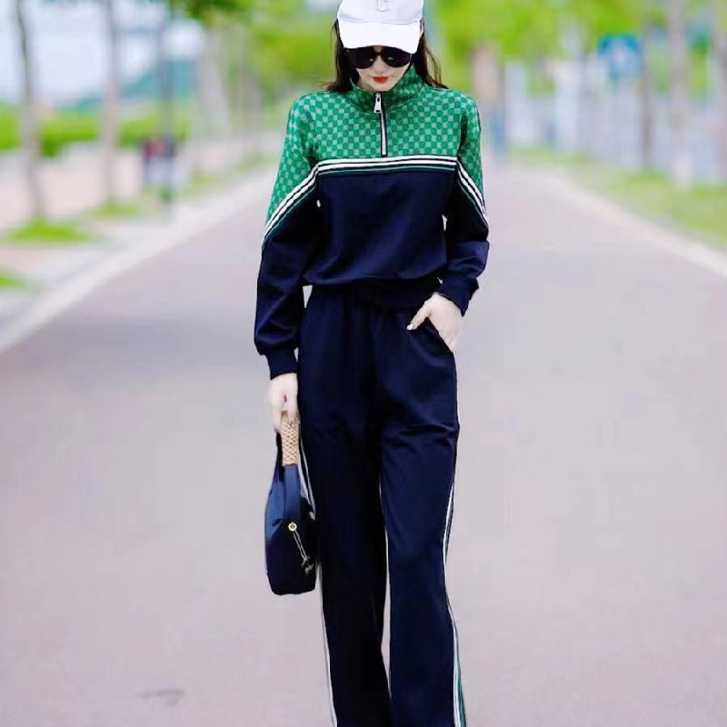 2022 Early Autum New Sweatshirt Suit for Women, Small, Fashionable, Casual, Sports Sweatpants Two-Piece Set Trendyy