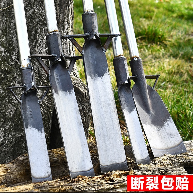 挖树铲洛阳铲铁锹锰钢挖坑神器挖沟洞起苗树根挖土专用锹挖笋金烨