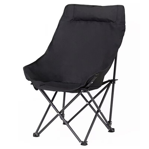 Outdoor foldable portable high-back foldable moon chair lounger camping chair equipment small stool camp stool folding stool
