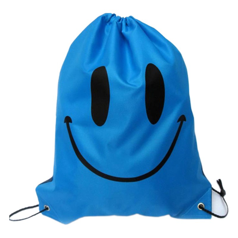 Qilang Drawstring Pouch, Water-Repellent, Customizable Logo Backpack, Vacation Carry-On Storage Bag, Hiking Waterproof