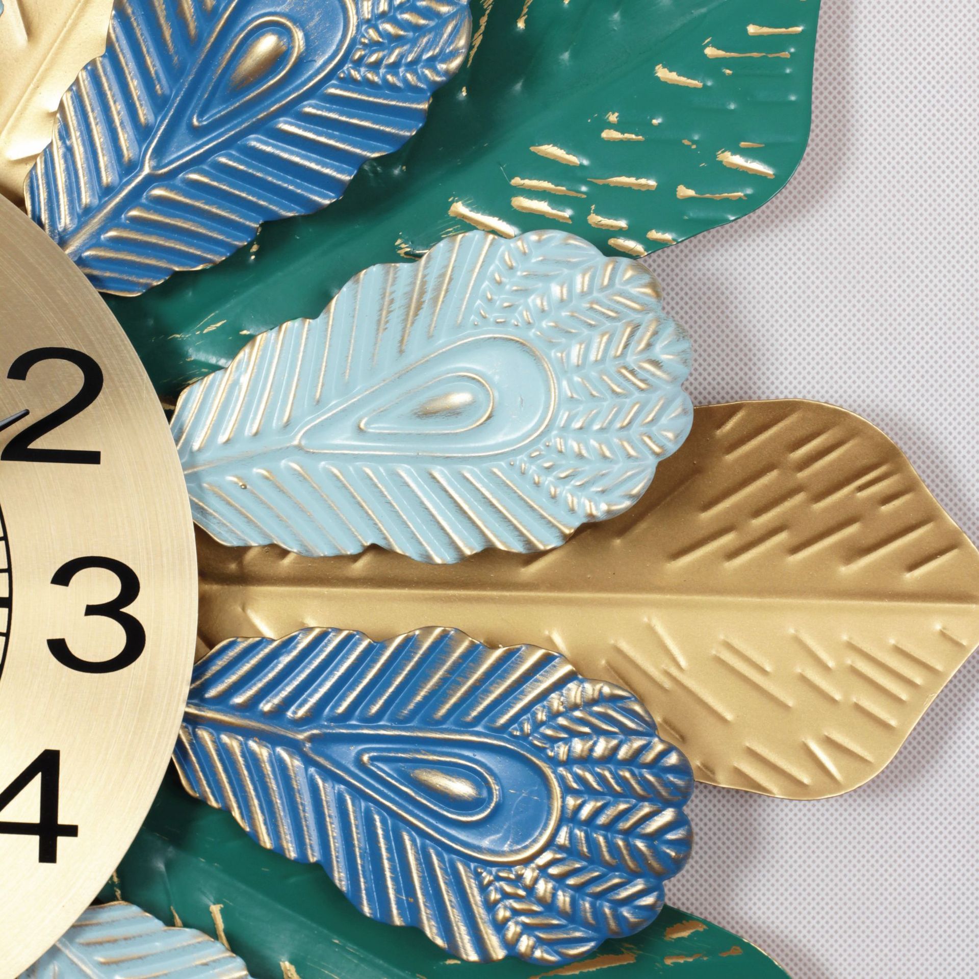 Reloj de cuarzo Reloj de pared de hierro Reloj de pared Retro Reloj decorativo Reloj de pared americano Reloj de pared Amazon Venta caliente Reloj de pared