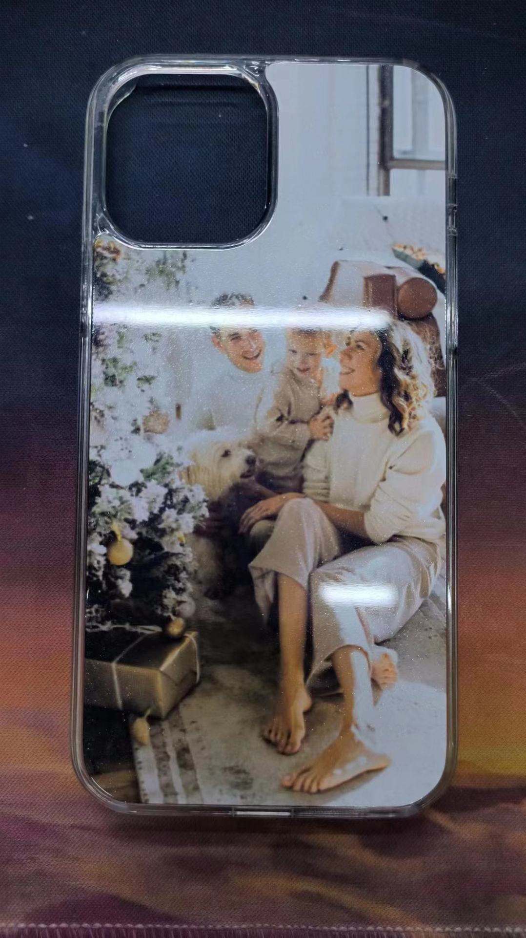 Aplicable a la caja del teléfono de la transferencia térmica de Apple 13 iPhone8 Feilin caja del teléfono duro borde teléfono caso en blanco material