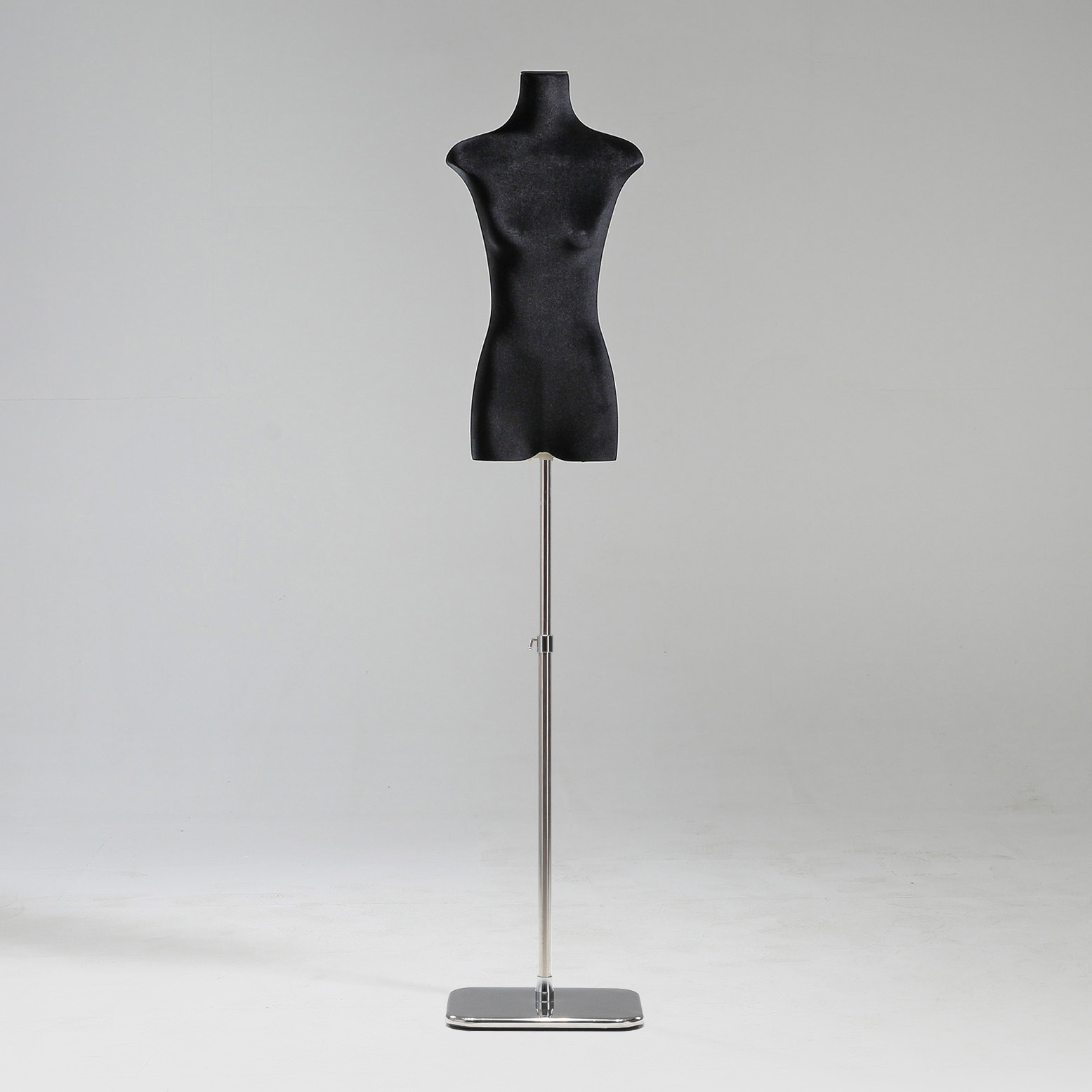 Modelo de tienda de ropa estante de exhibición de terciopelo pecho plano cuerpo plano ropa de mujer modelo de busto accesorios ventana estante modelo de plataforma image 24