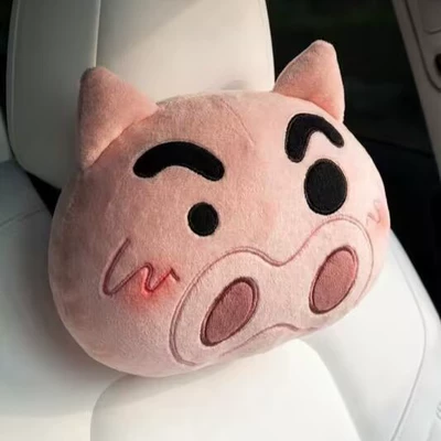 Cartoon New Style Piggy Doll: Headrest