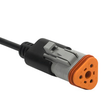 DT06-3S母头线3P防水连接器 工程机械传感器插头