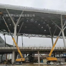 南京禄口升降机租赁曲臂车高空作业车曲臂车钢结构建设