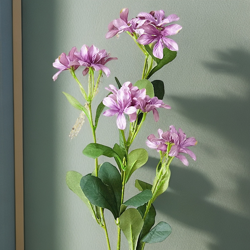Special sale long-branch pastoral 4-head violet fake flowers…