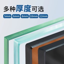 厚度5-19mm普白超白钢化玻璃工厂加工建筑防火防爆中空夹胶玻璃