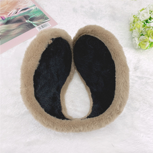 Men's Fleece Lined Thick Warm Ear Cover Winter Cycling Anti-Freeze Ear Muffs for Men and Women Ear Warm Hat