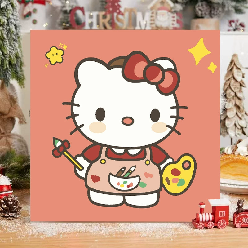Digital acrylic, decorations, handmade, anti-stress