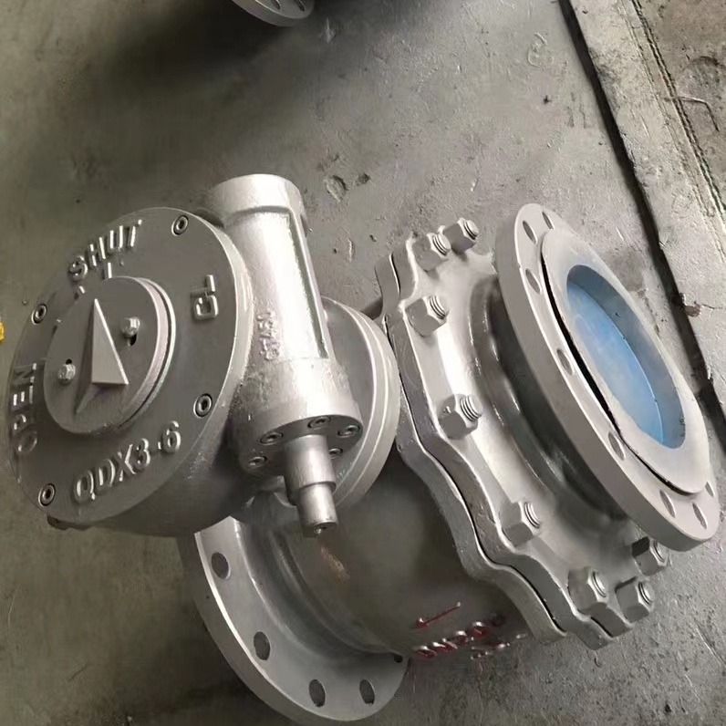 Q341F-25P涡轮浮动式软密封不锈钢法兰球阀规格参数