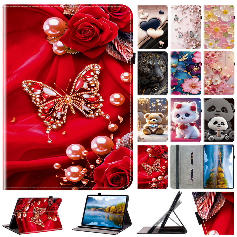 Suitable for Samsung Taba11 A9+ Card Holder S12+ S11 S10 Lite Stand S10 Fe+ Tablet Protective Case Suitable for Samsung Taba11 A9+ Card Holder S12+ S11 S10 Lite Stand S10 Fe+ Tablet Protective Case