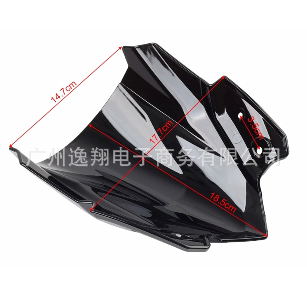 Suitable for Kawasaki Z650 2017-2019 Modified Motorcycle Front Windshield, Windscreen, Wind Shield