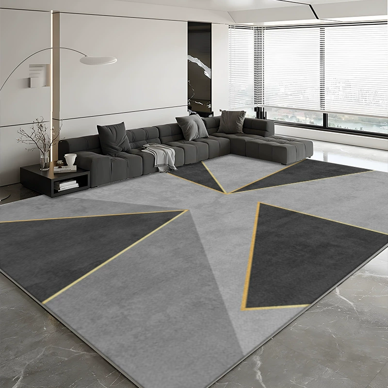 Modern non-slip carpet for living room, simple and elegant design