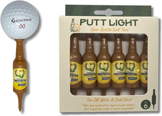 2023 transfronterizo nuevo Mini botella de cerveza Golf Tees resina tierra tapón botella fábrica al por mayor