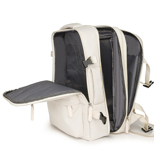 Durable Commuting Large Capacity Dual Shoulder Bag, Waterproof and Dry Separation Storage Mommy Travel Bag, Short Trip Business Computer Backpack