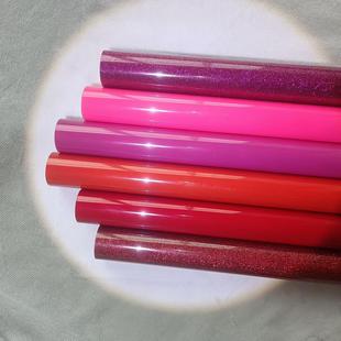 Glitter + Pu Heat Transfer Lettering Film Combination 6 Sheets 25X30Cm Exclusively for Cross-Border Supply