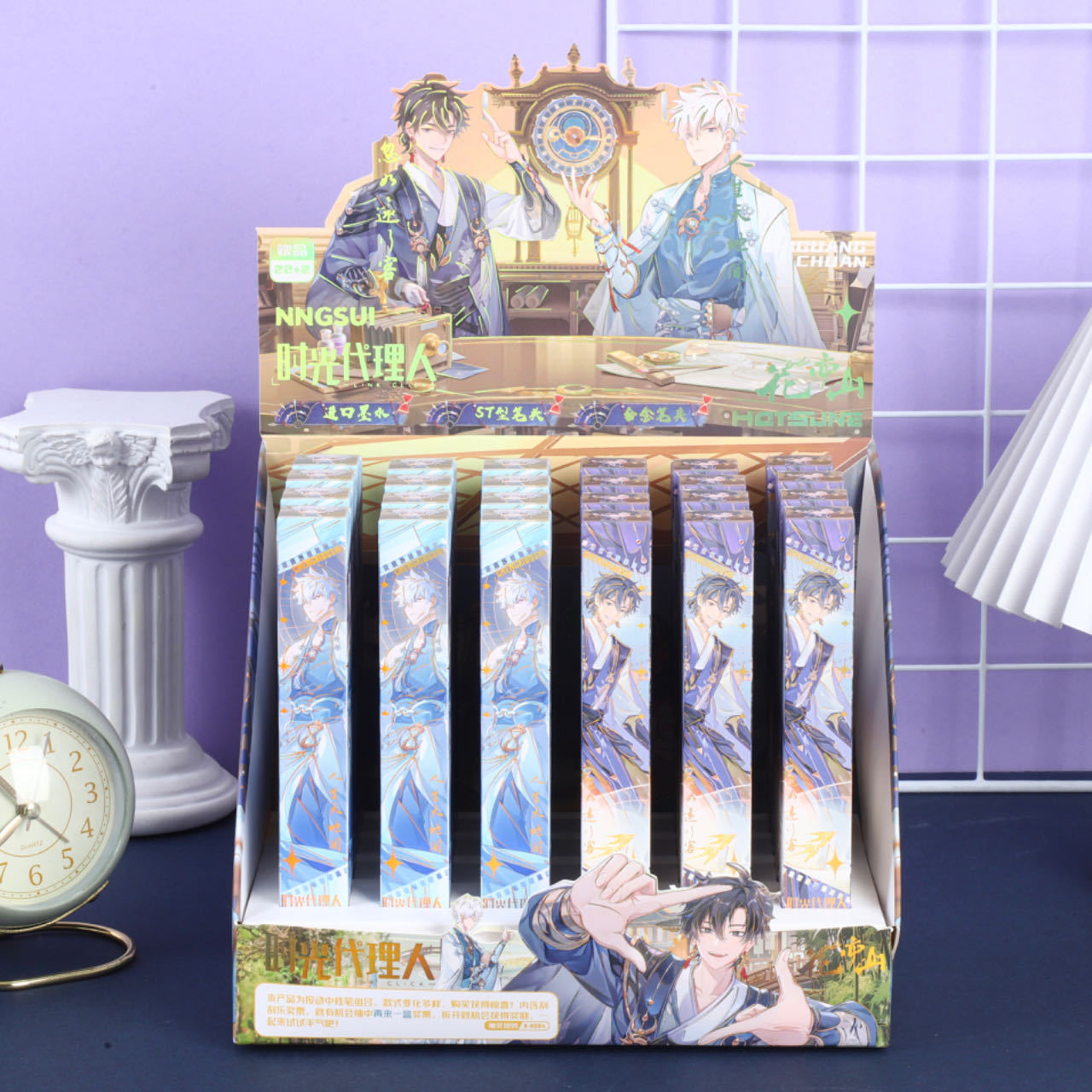 Nuevo bolígrafo de caja ciega de Baoke, bolígrafo de movimiento Pikachu, bolígrafo creativo neutro de animación, bolígrafo sorpresa de secado rápido de estudiantes periféricos