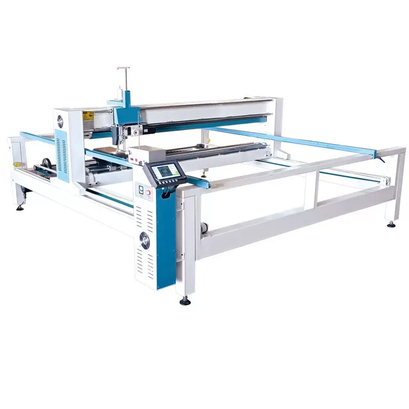 夏凉被电脑绗缝机械厂家销售羊绒被 棉被羽绒被全自动电脑绗缝机